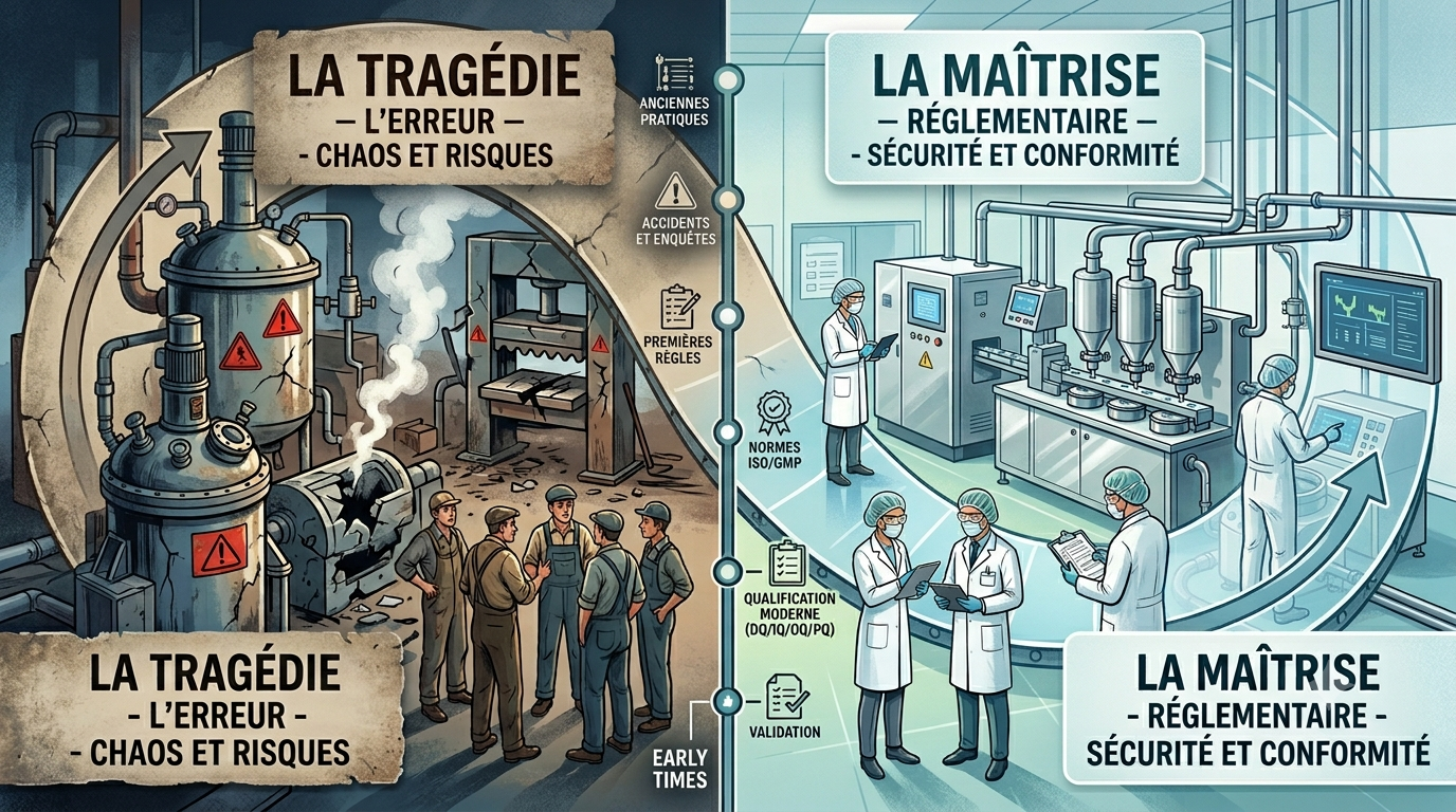 L'évolution de la qualification des équipements : de la tragédie à la maîtrise réglementaire